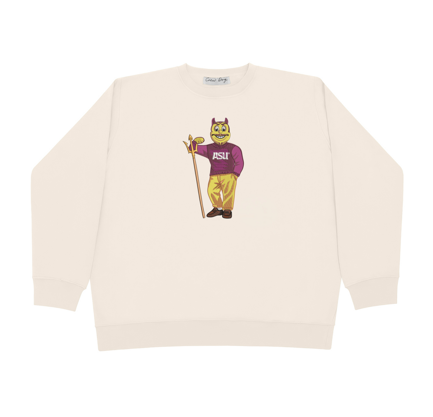 Arizona State University Embroidered Crewneck