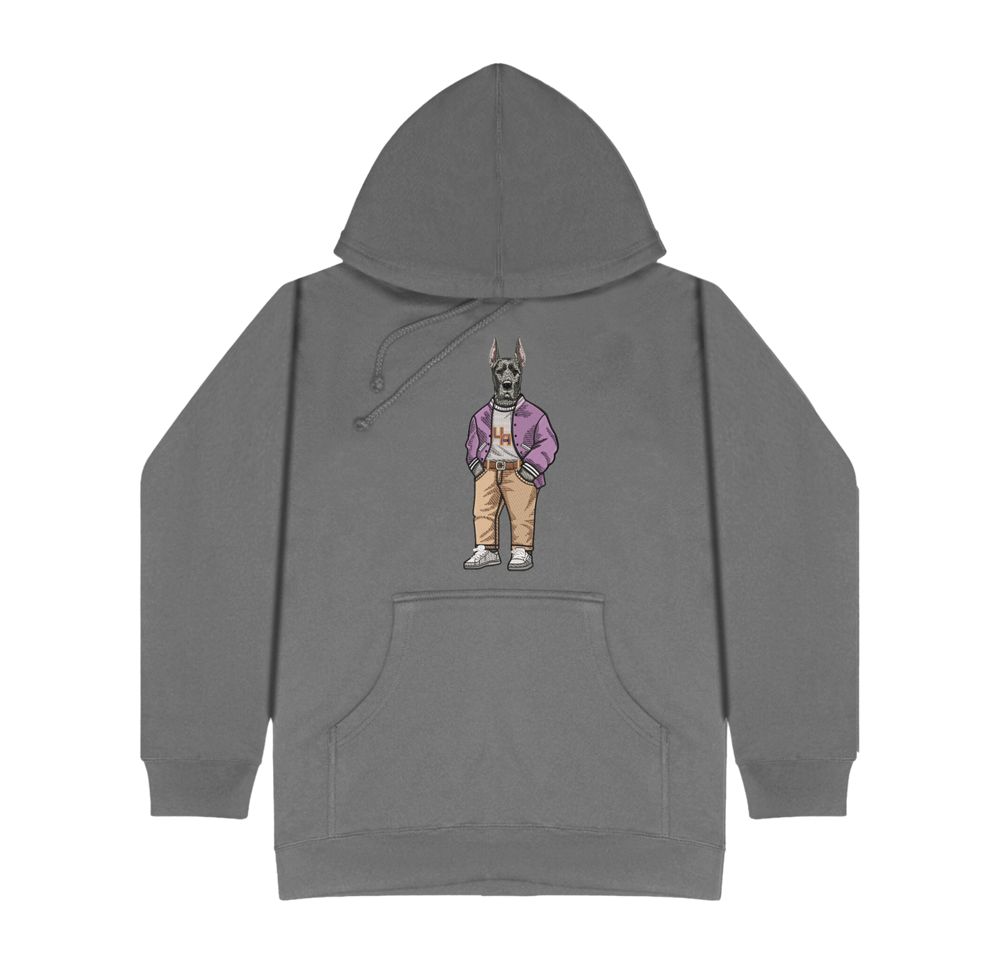 University of Albany Varsity Jacket Embroidered Hoodie