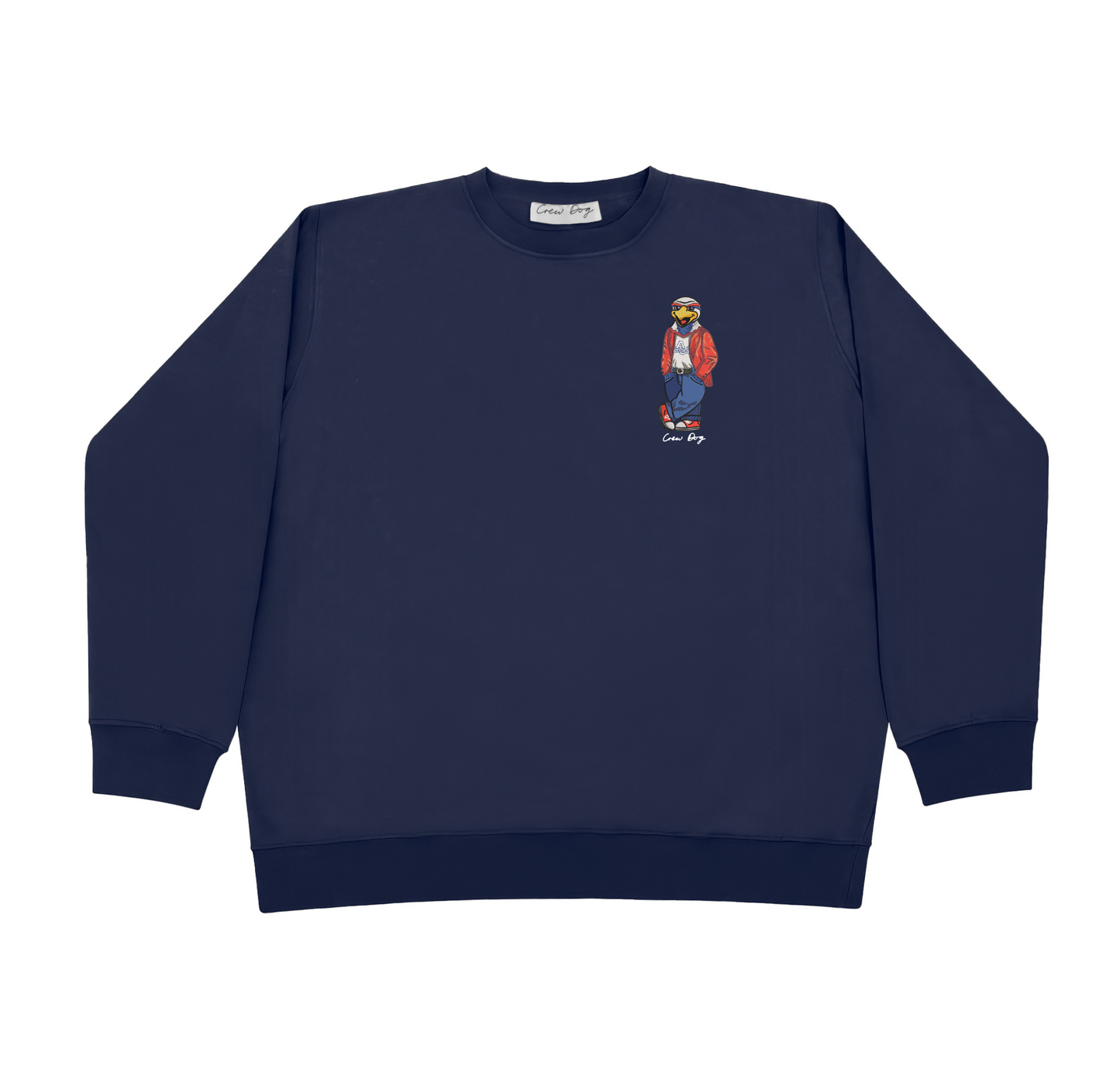 American University Original Embroidered Crewneck