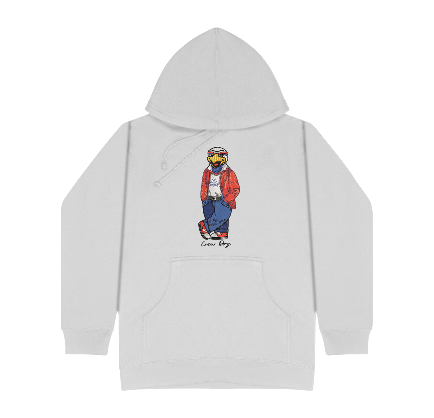 American University Original Embroidered Hoodie
