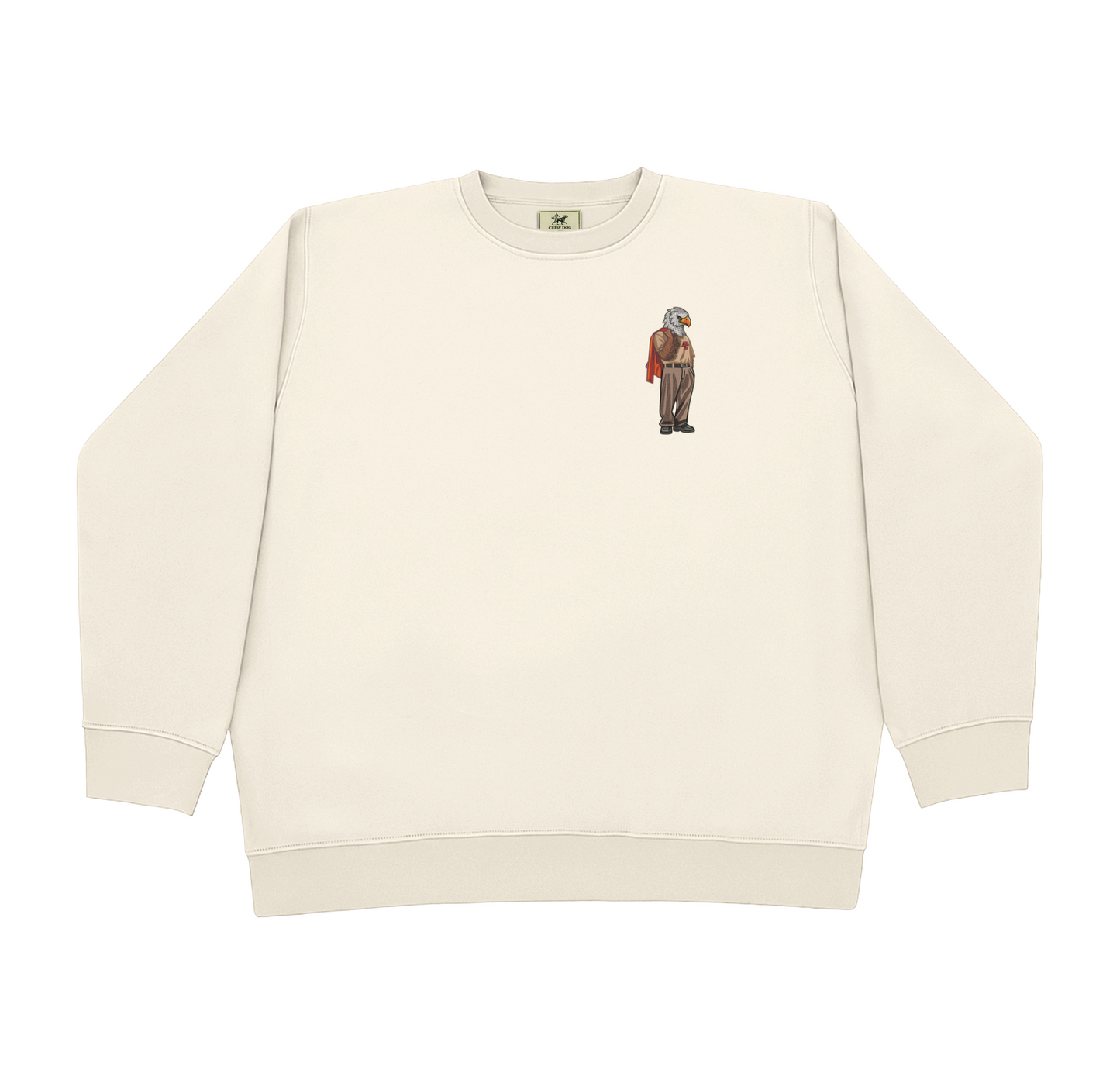 Boston College Embroidered Crewneck