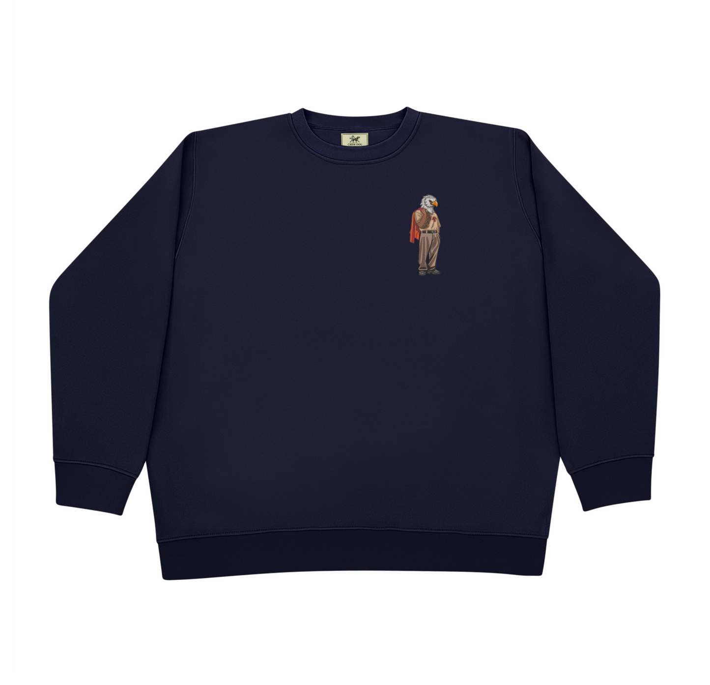 Boston College Embroidered Crewneck