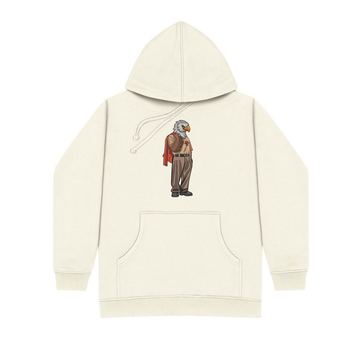 Boston College Embroidered Hoodie