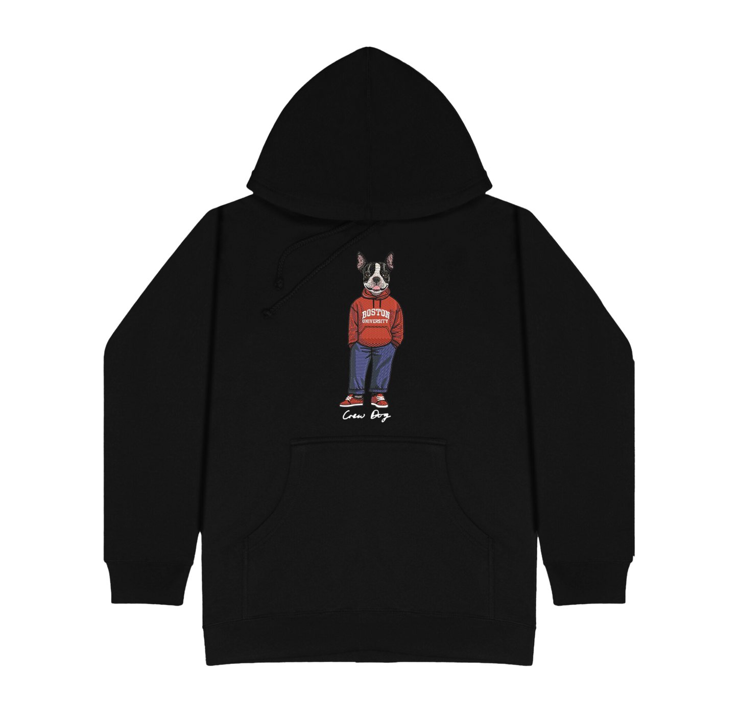 Boston University Original Embroidered Hoodie