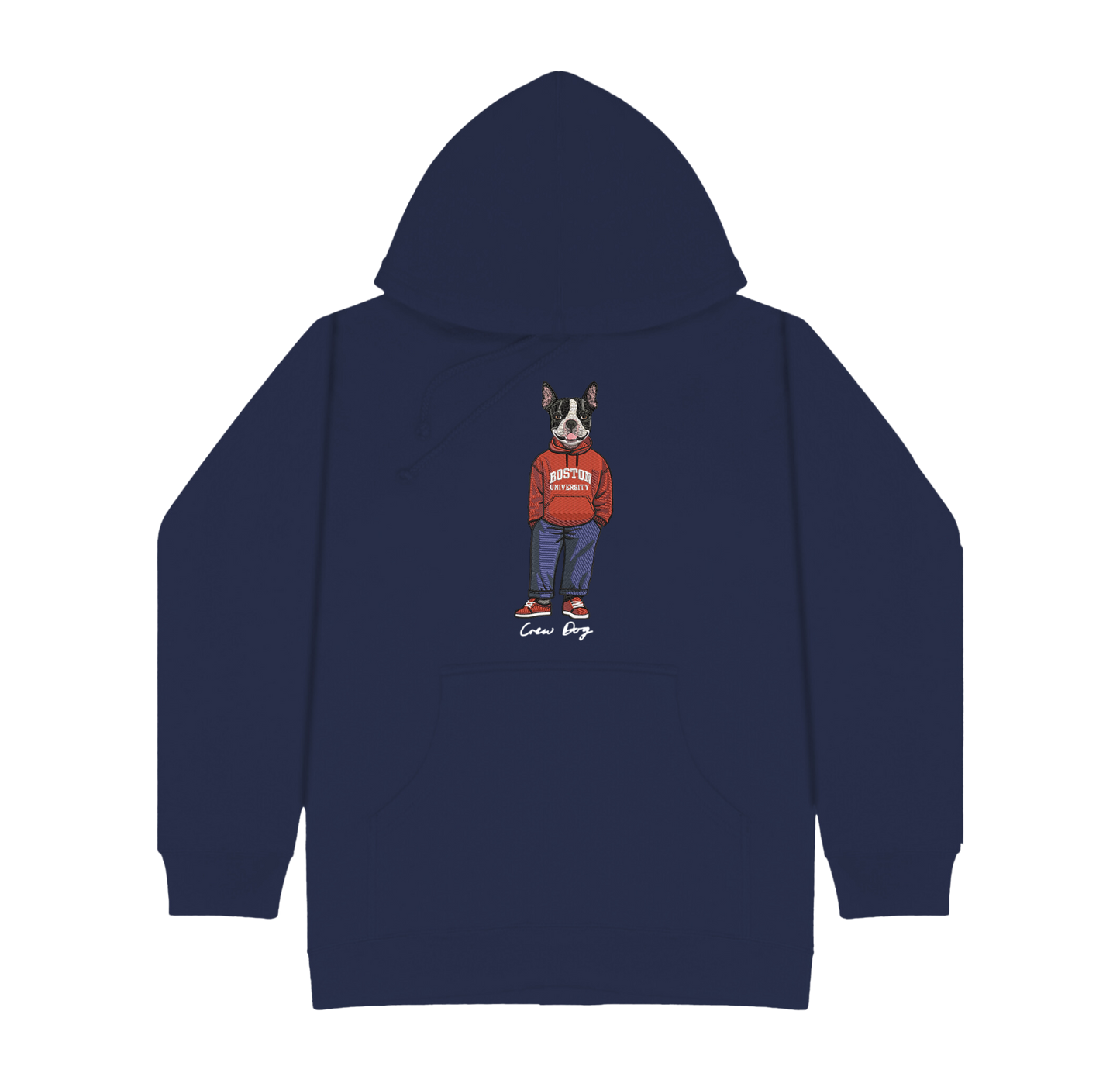Boston University Original Embroidered Hoodie