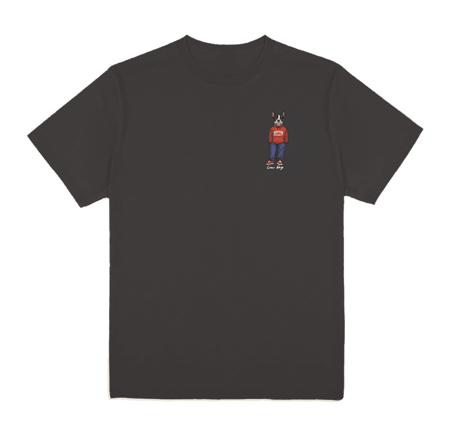 Boston University Original Embroidered Tee