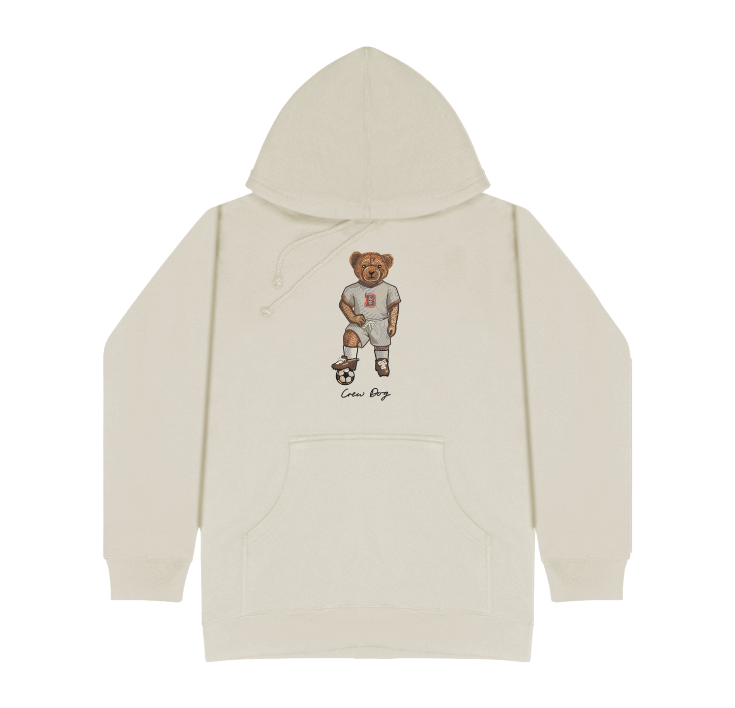 Brown Soccer Hoodie