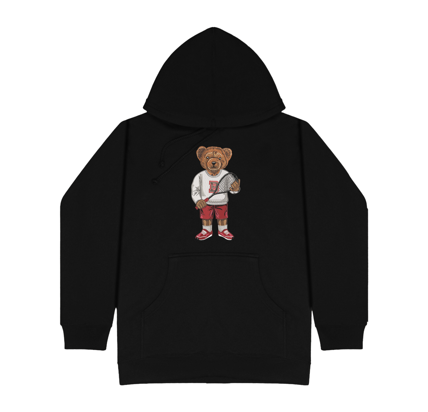 Brown Squash Embroidered Hoodie