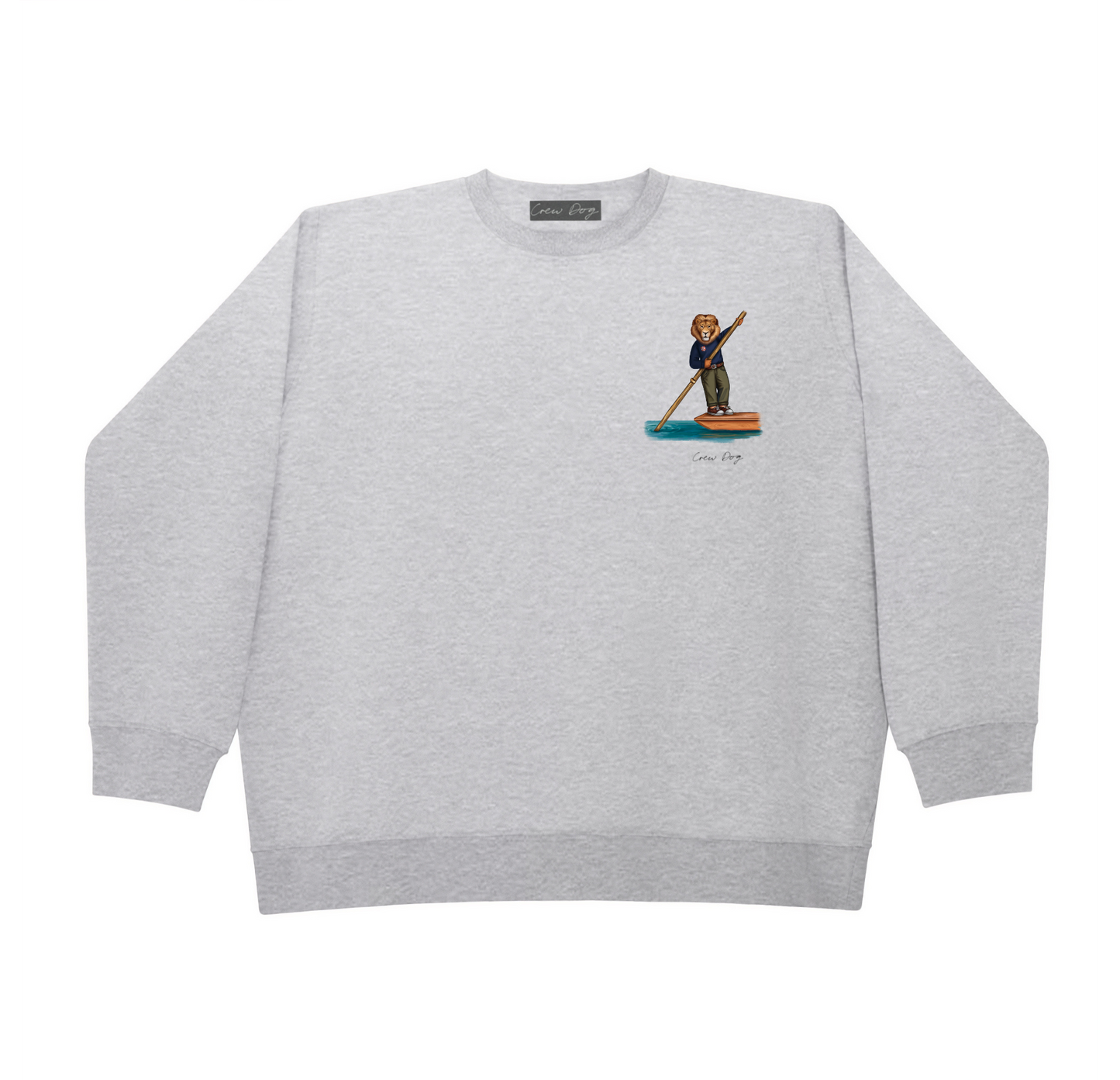 Cambridge Punting Lion Crewneck