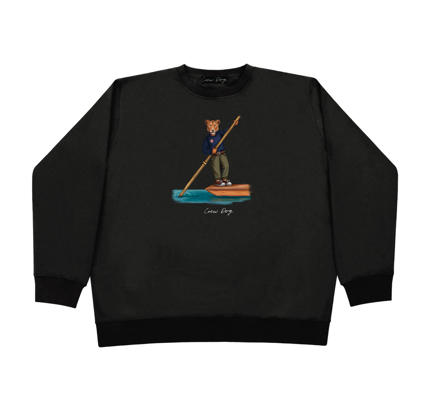 Cambridge Punting Lioness Crewneck