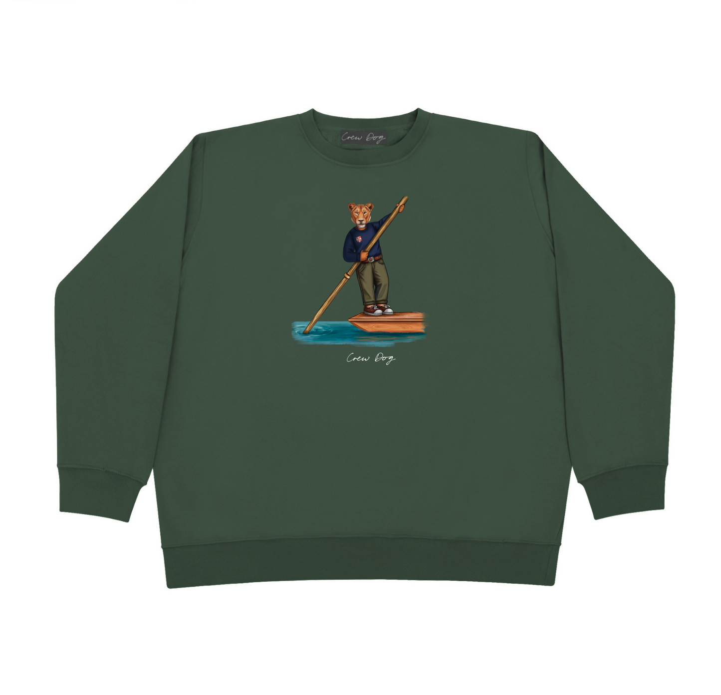 Cambridge Punting Lioness Crewneck