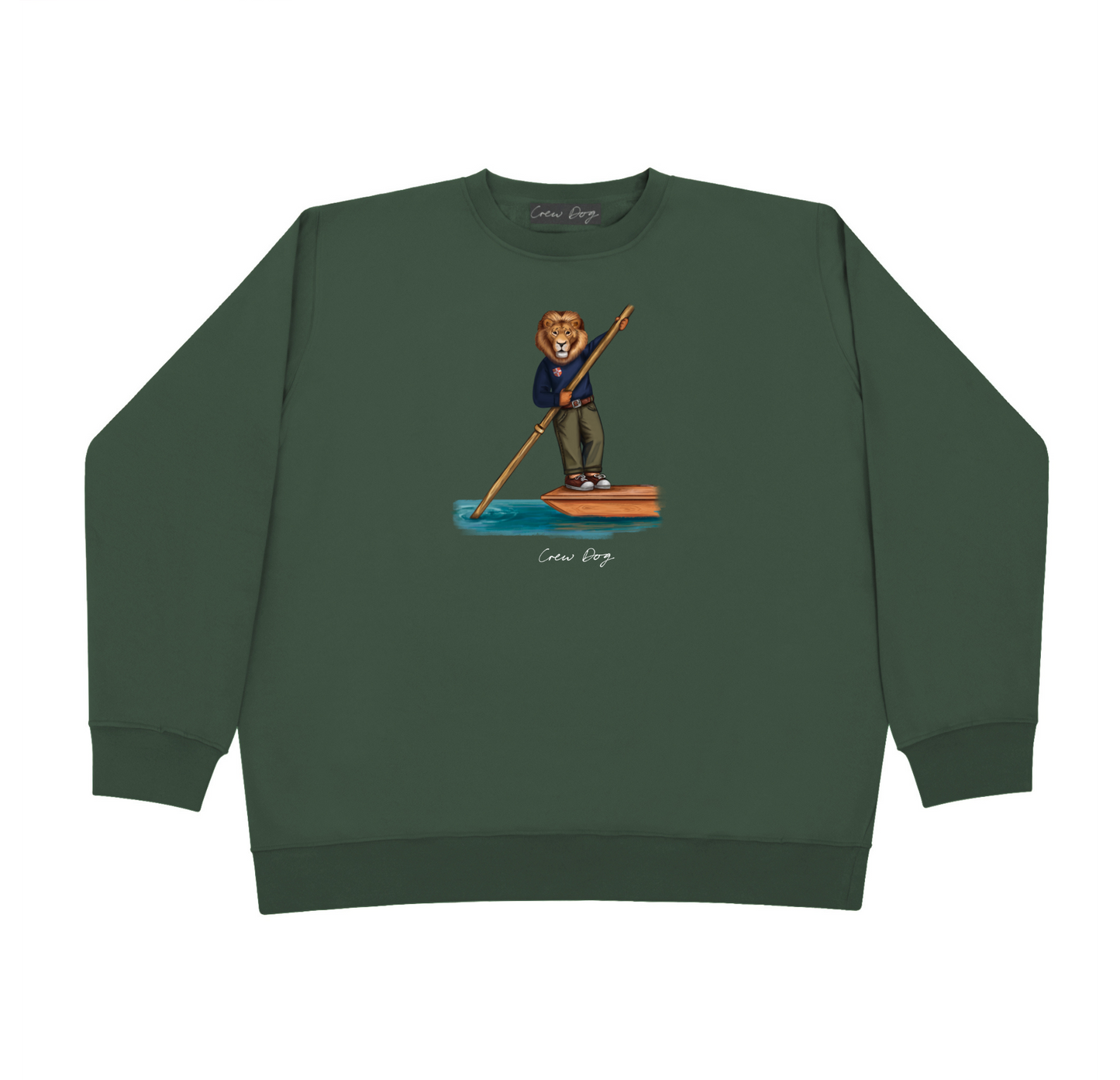 Cambridge Punting Lion Crewneck