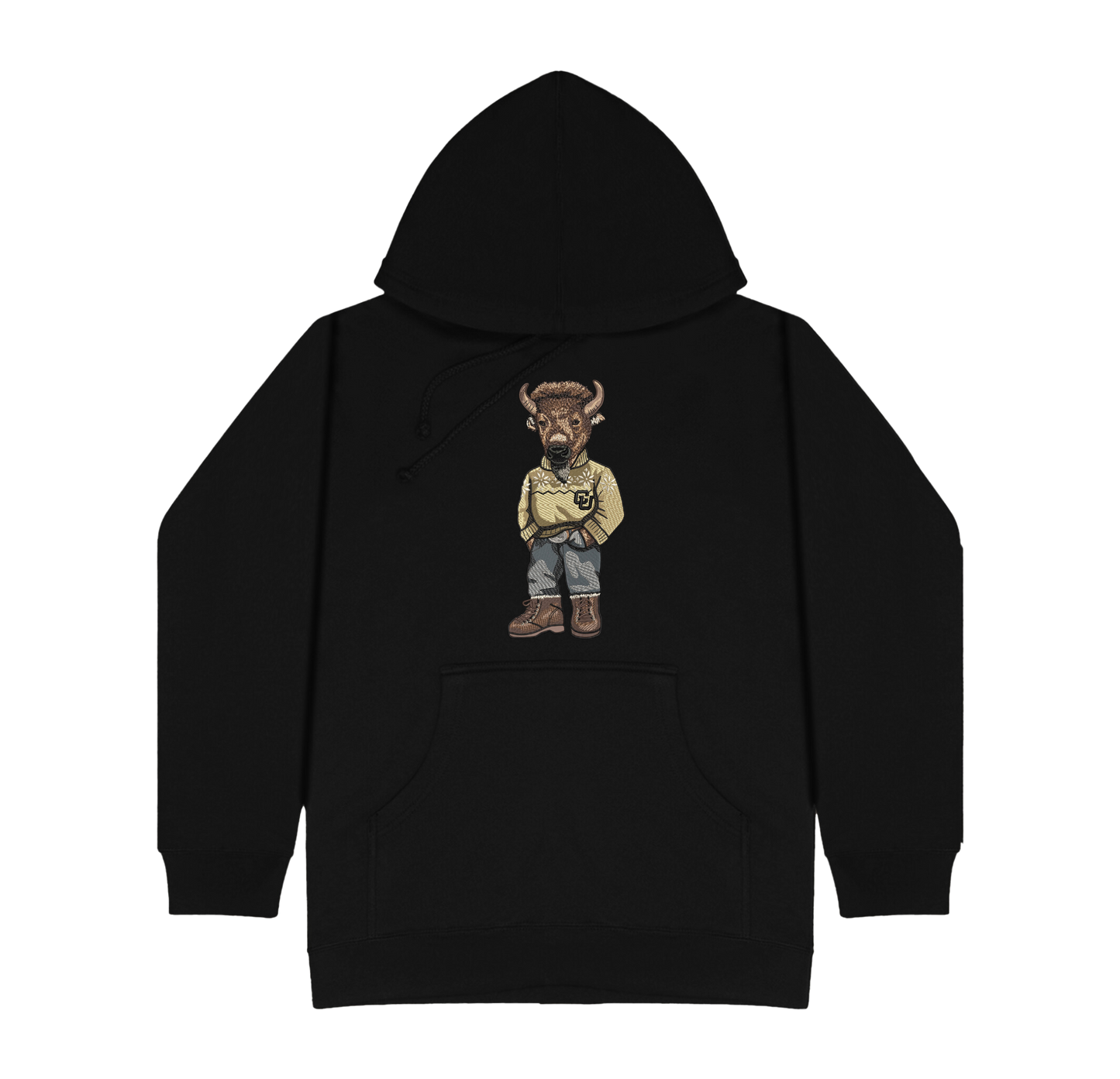 CU Boulder Original Embroidered Hoodie