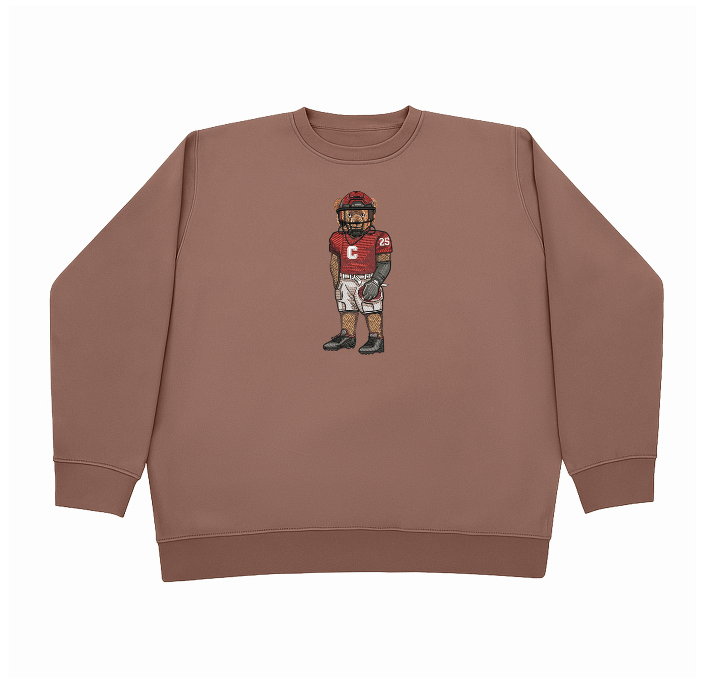 Cornell University Football Embroidered Crewneck