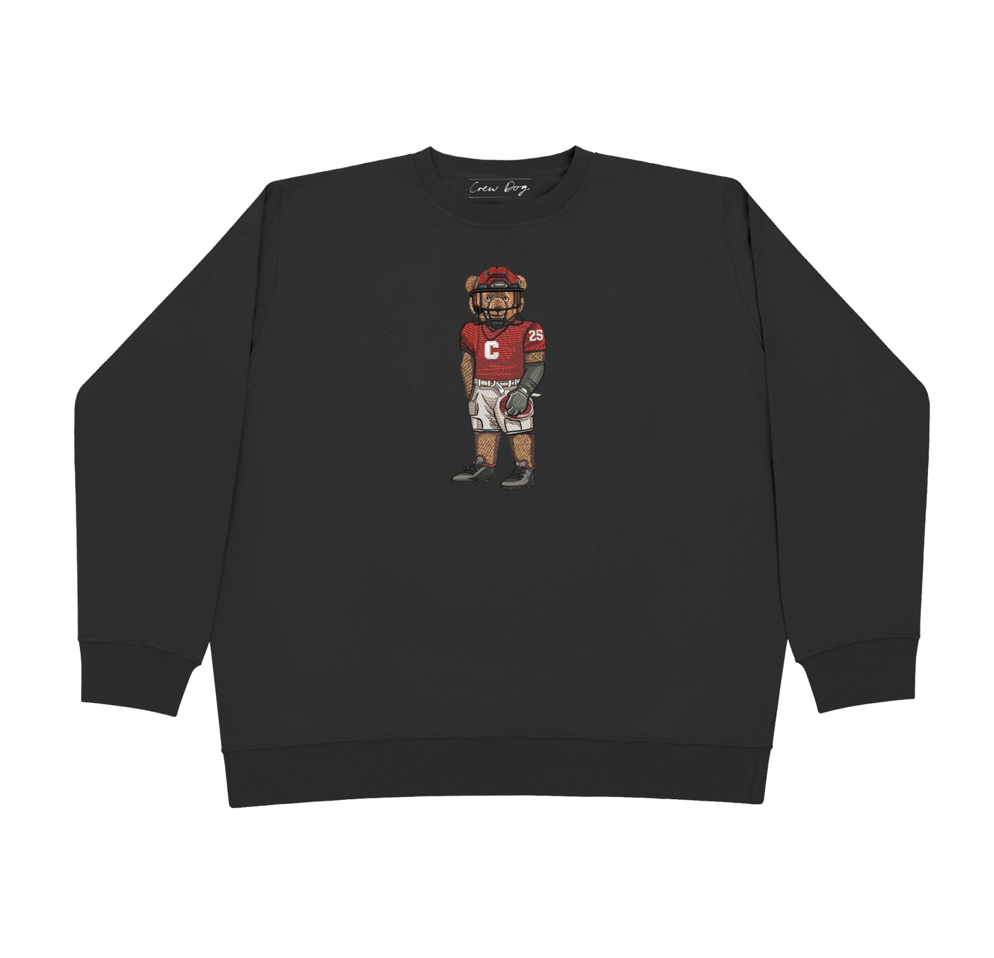 Cornell University Football Embroidered Crewneck