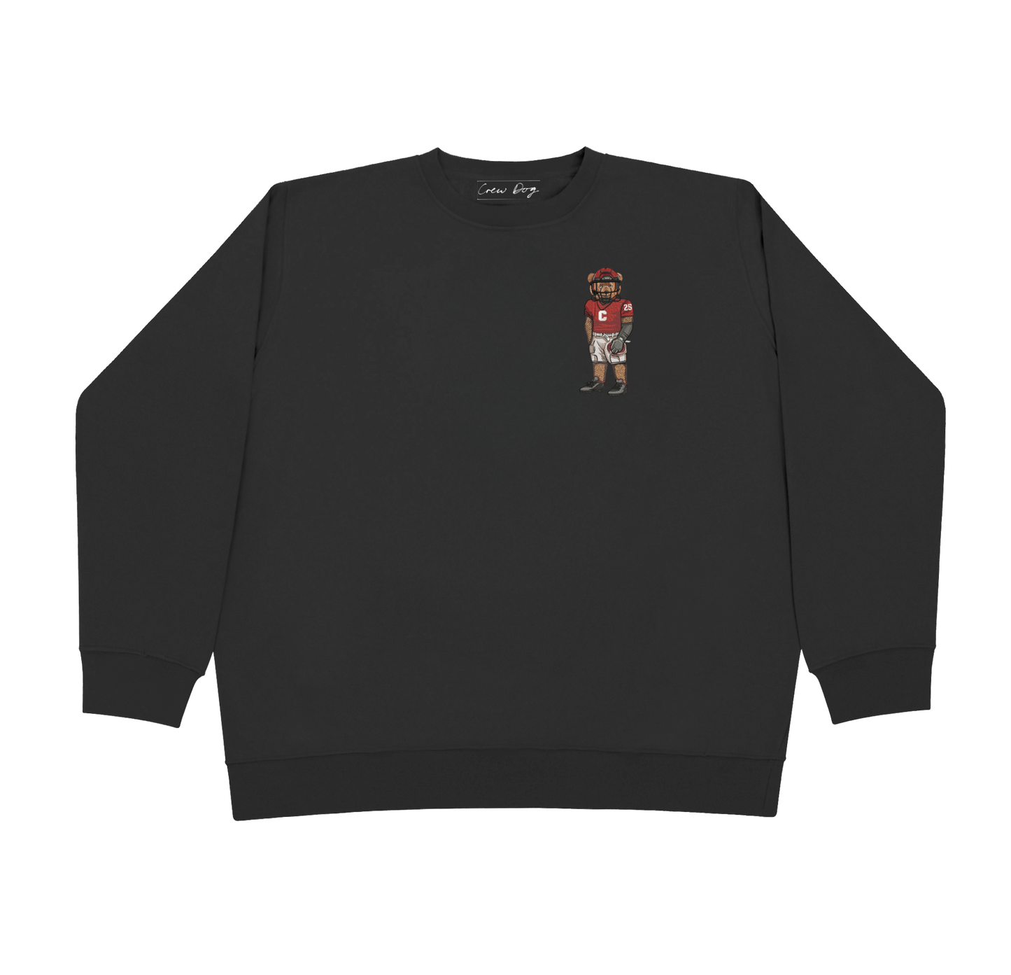 Cornell University Football Embroidered Crewneck