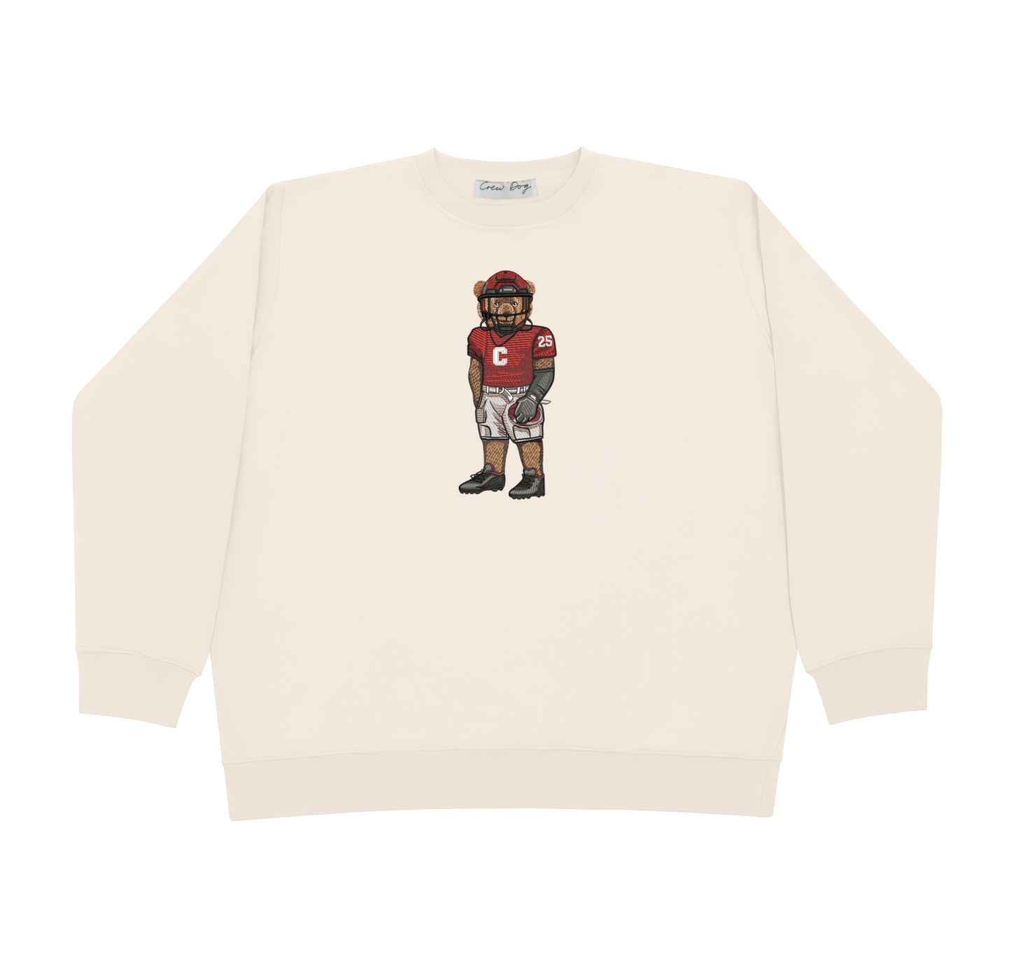 Cornell University Football Embroidered Crewneck