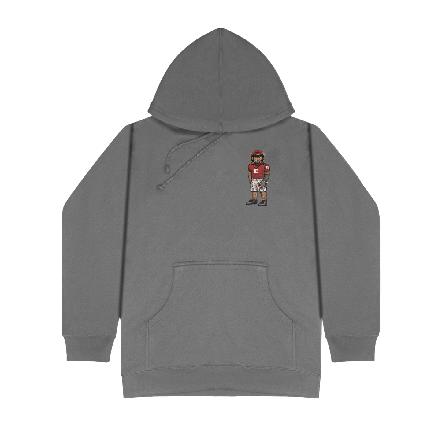 Cornell University Football Embroidered Hoodie