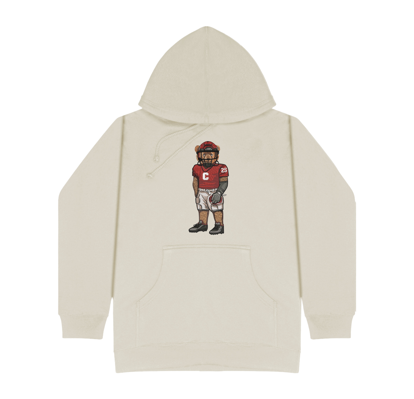 Cornell University Football Embroidered Hoodie