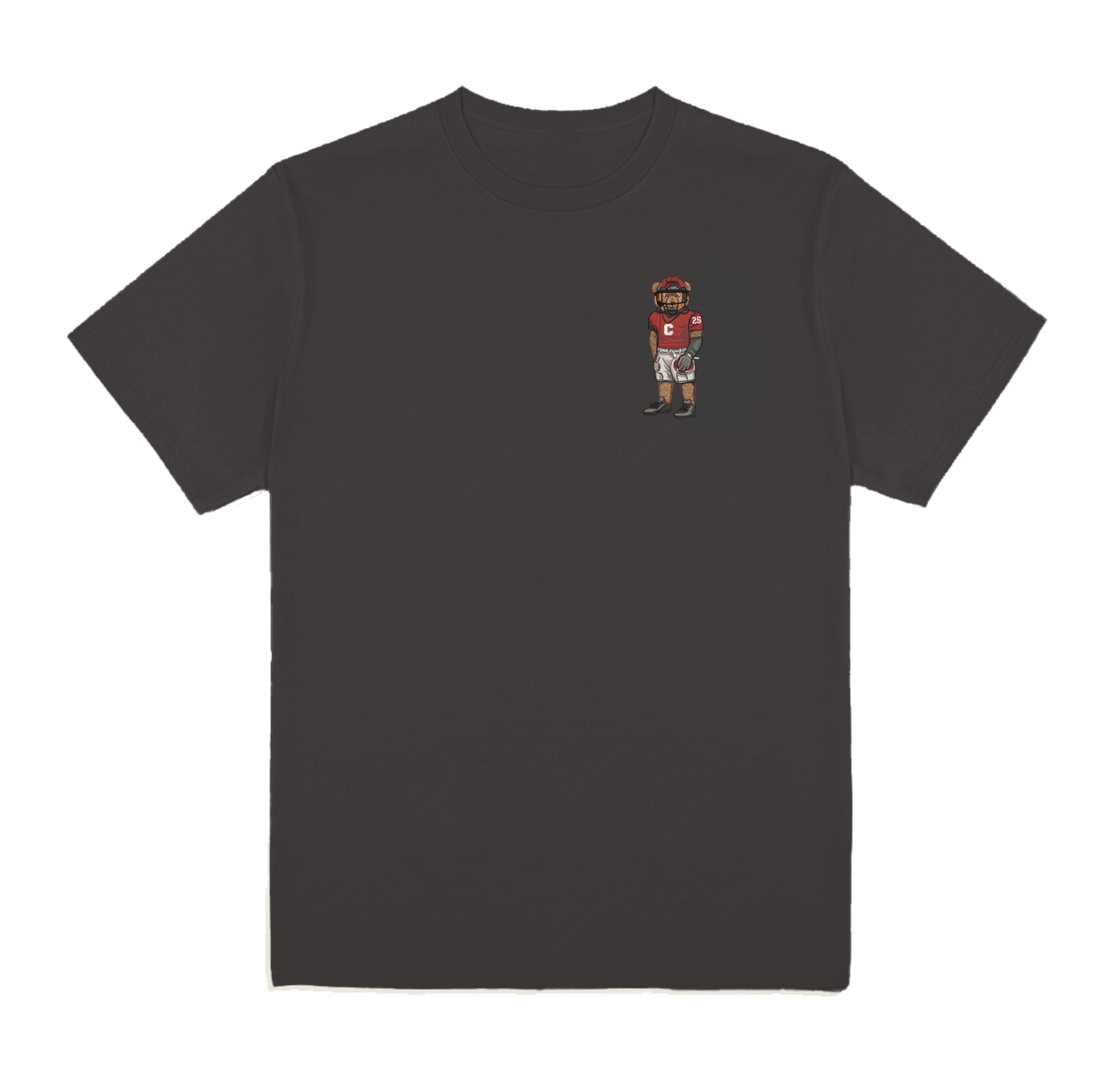 Cornell University Football Embroidered Tee
