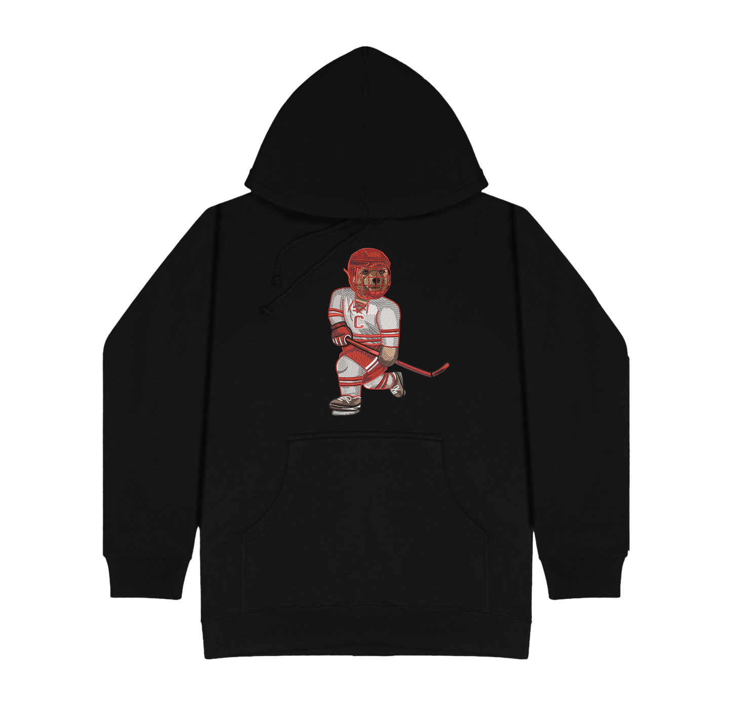 Cornell University Hockey Embroidered Hoodie