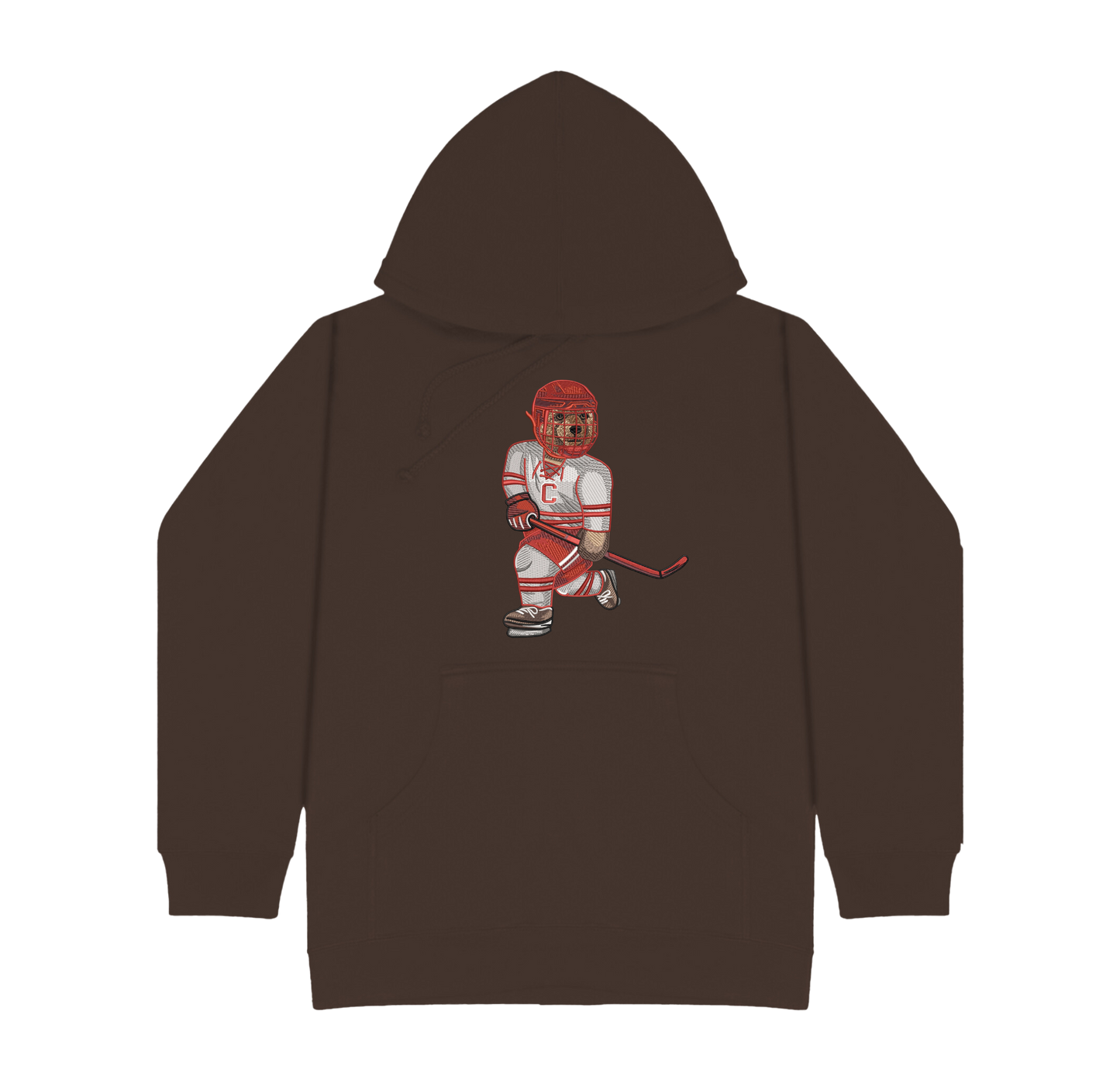 Cornell University Hockey Embroidered Hoodie