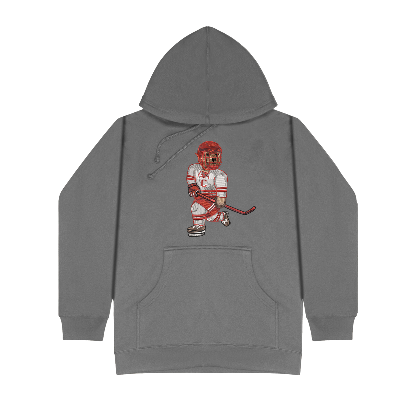 Cornell University Hockey Embroidered Hoodie