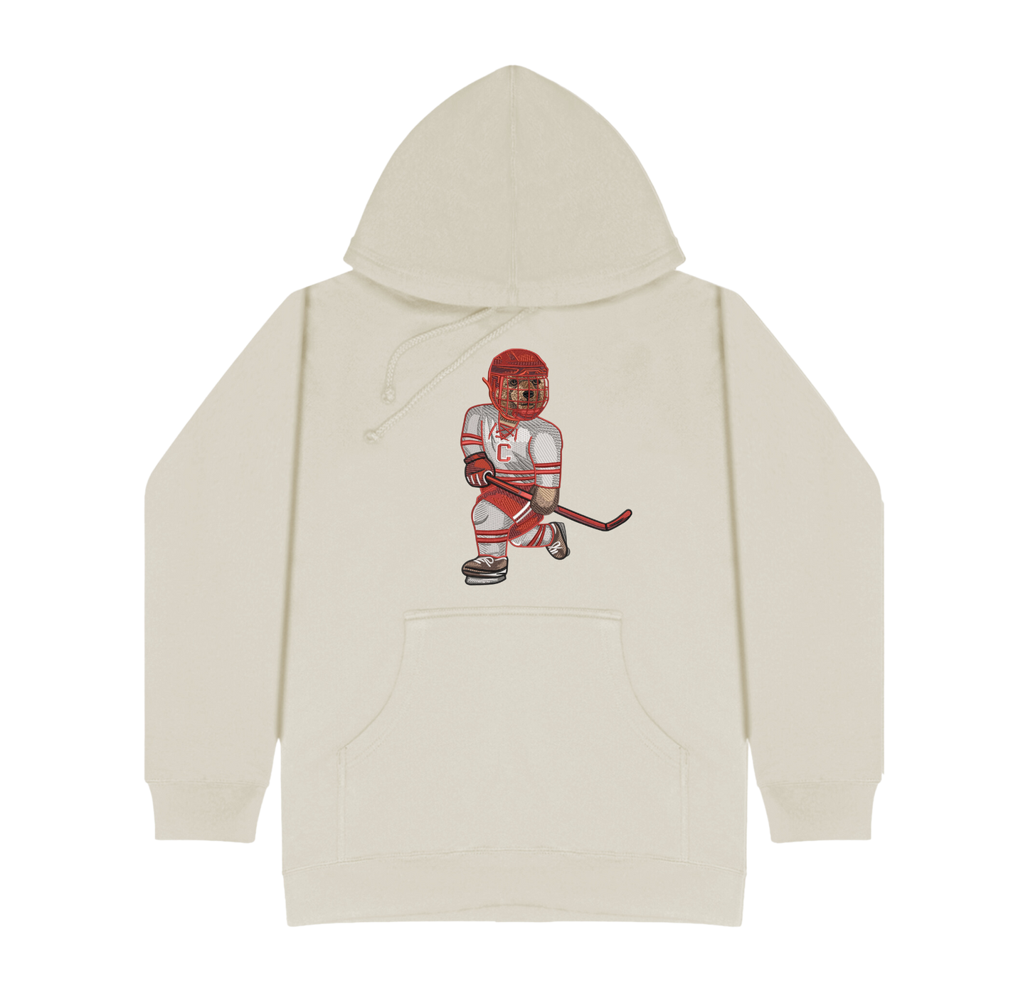 Cornell University Hockey Embroidered Hoodie