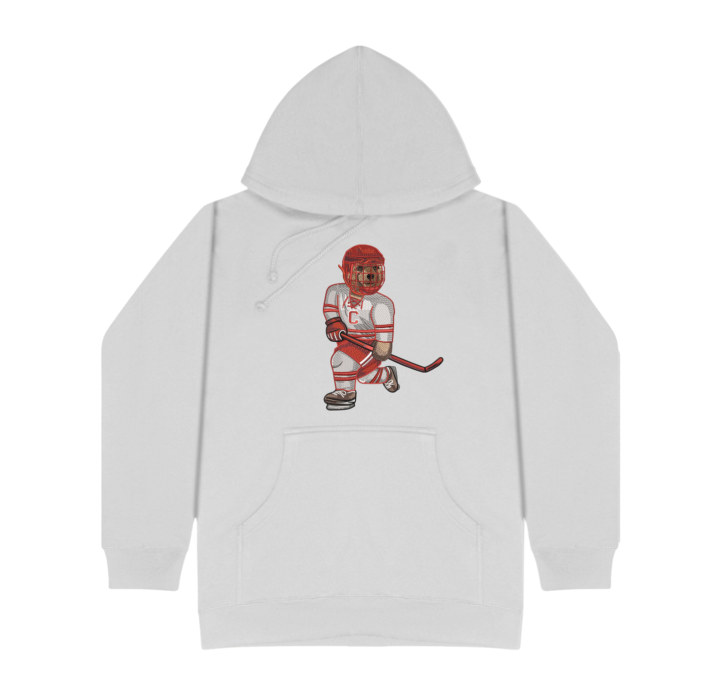 Cornell University Hockey Embroidered Hoodie
