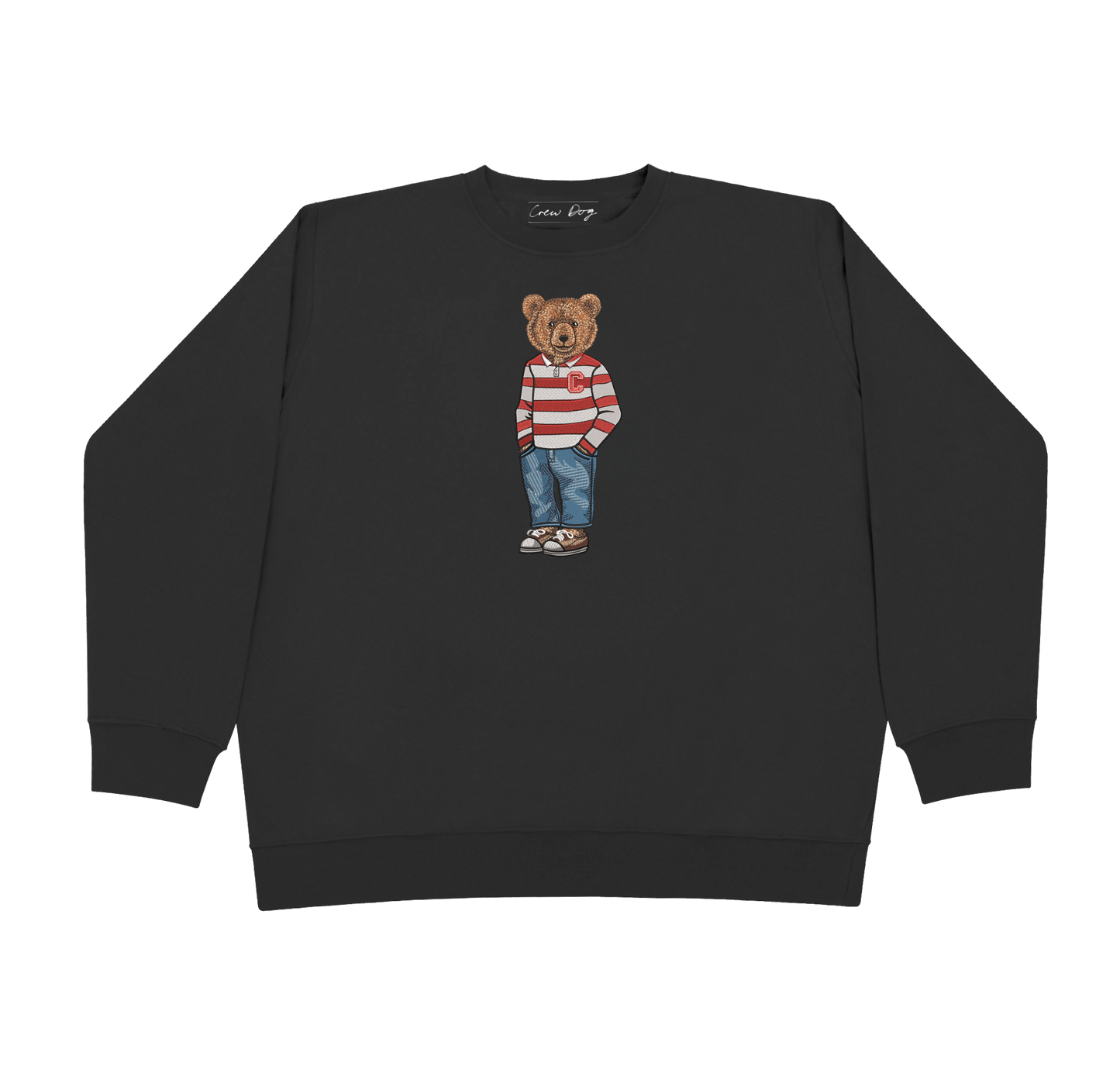 Cornell University Rugby Embroidered Crewneck