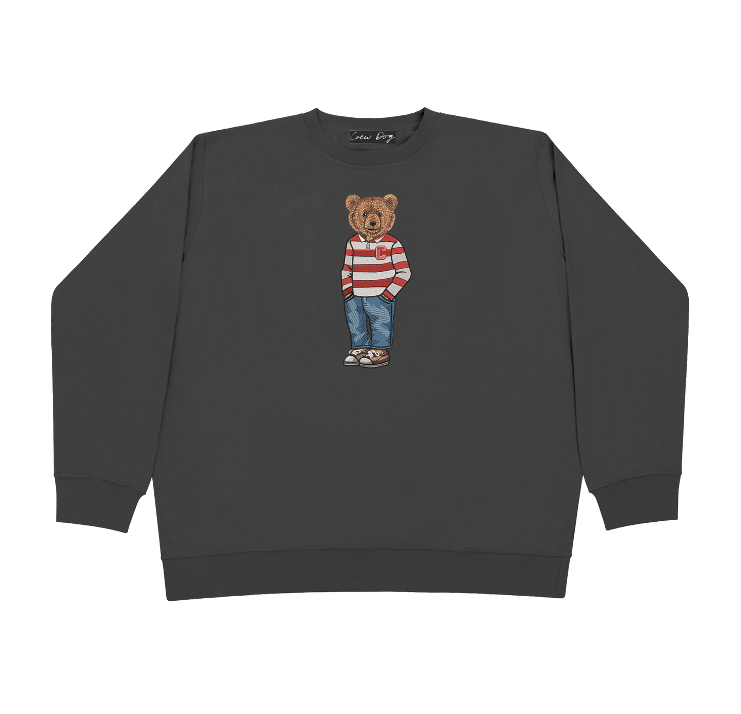 Cornell University Rugby Embroidered Crewneck