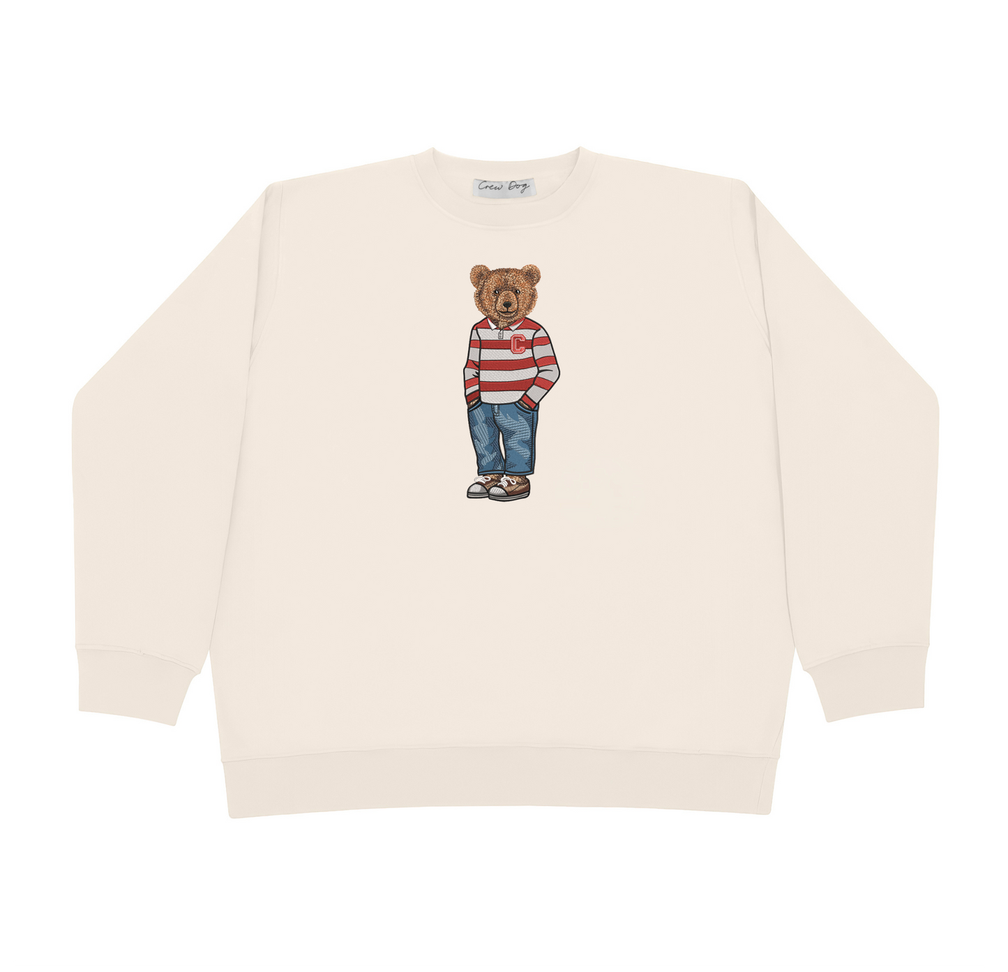 Cornell University Rugby Embroidered Crewneck