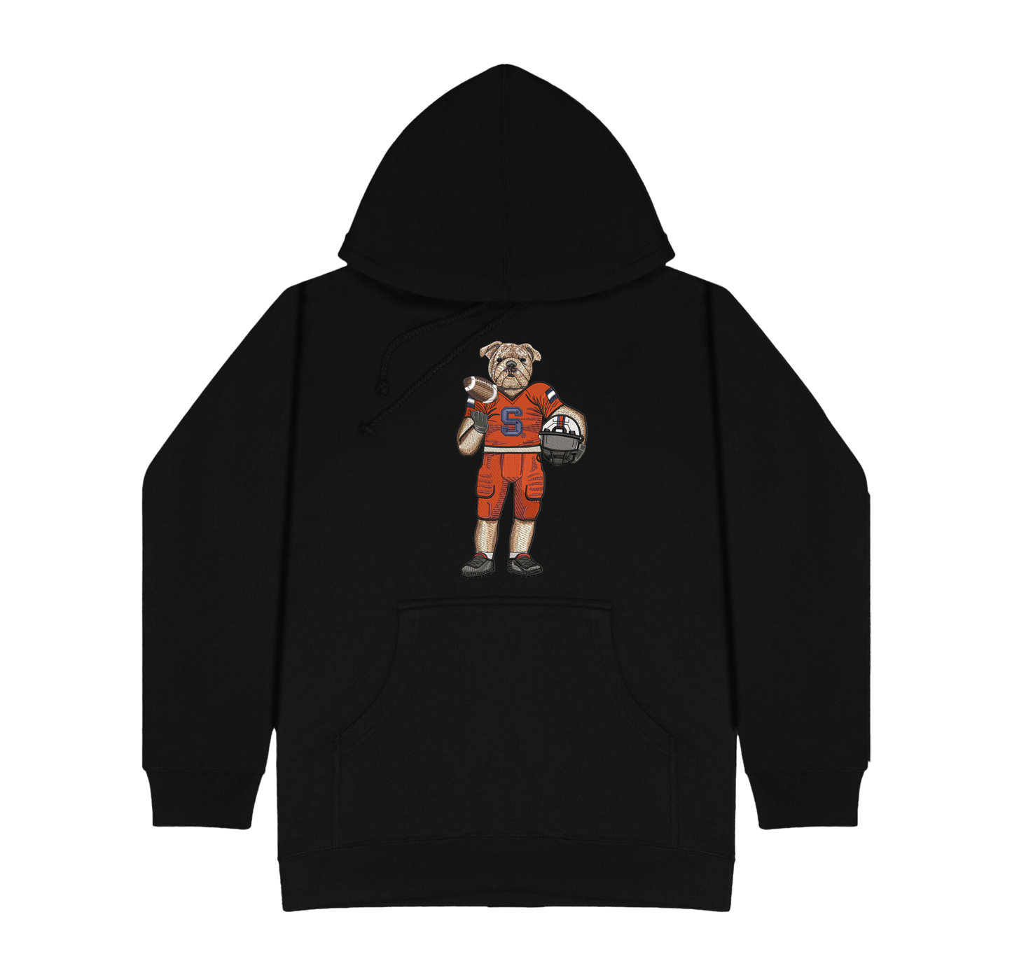 Syracuse University Football Embroidered Hoodie