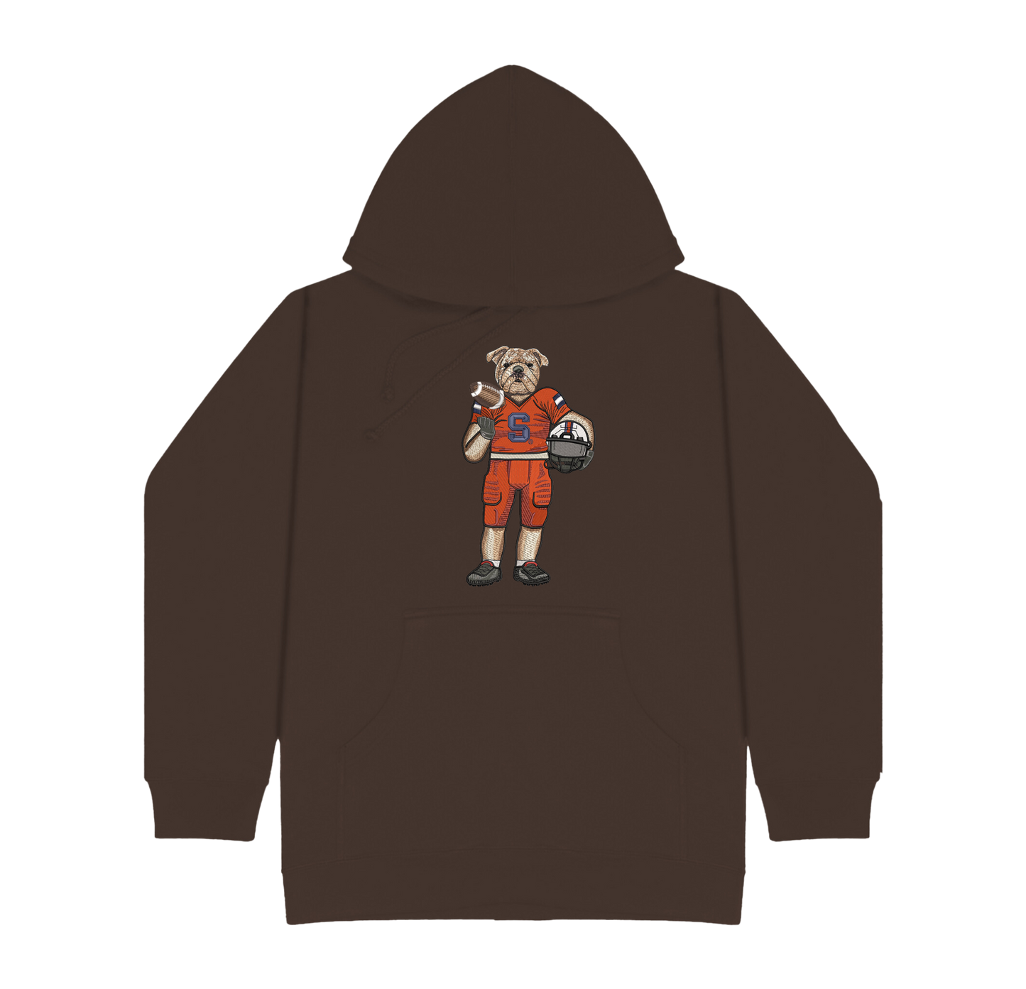 Syracuse University Football Embroidered Hoodie