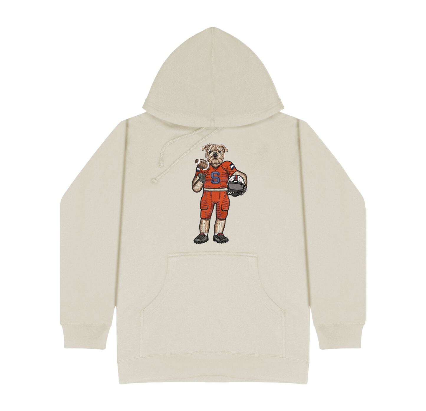 Syracuse University Football Embroidered Hoodie