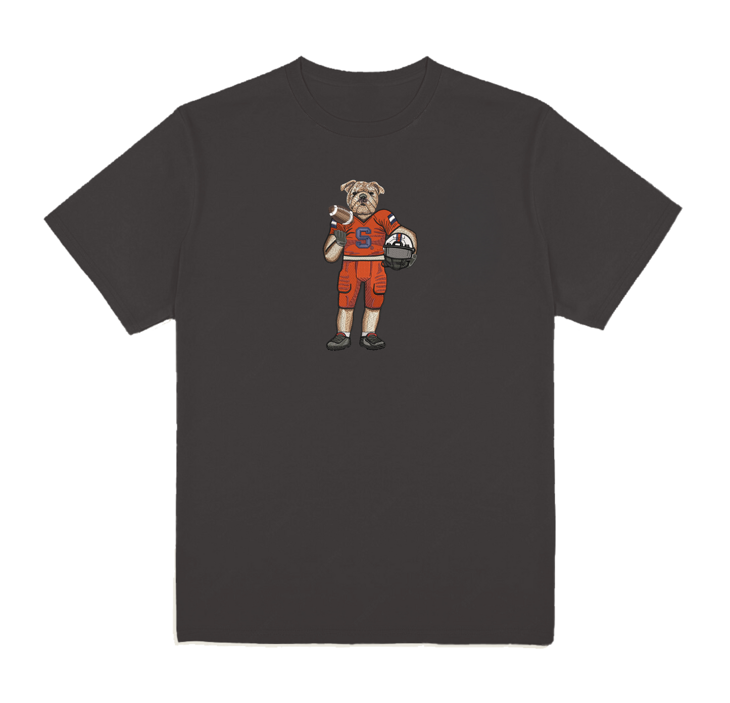 Syracuse University Football Embroidered Tee