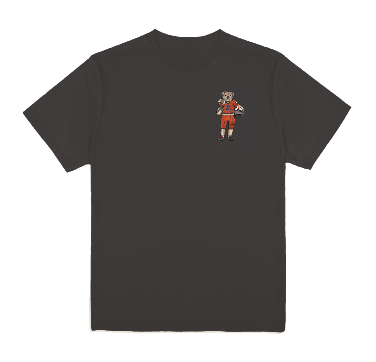 Syracuse University Football Embroidered Tee