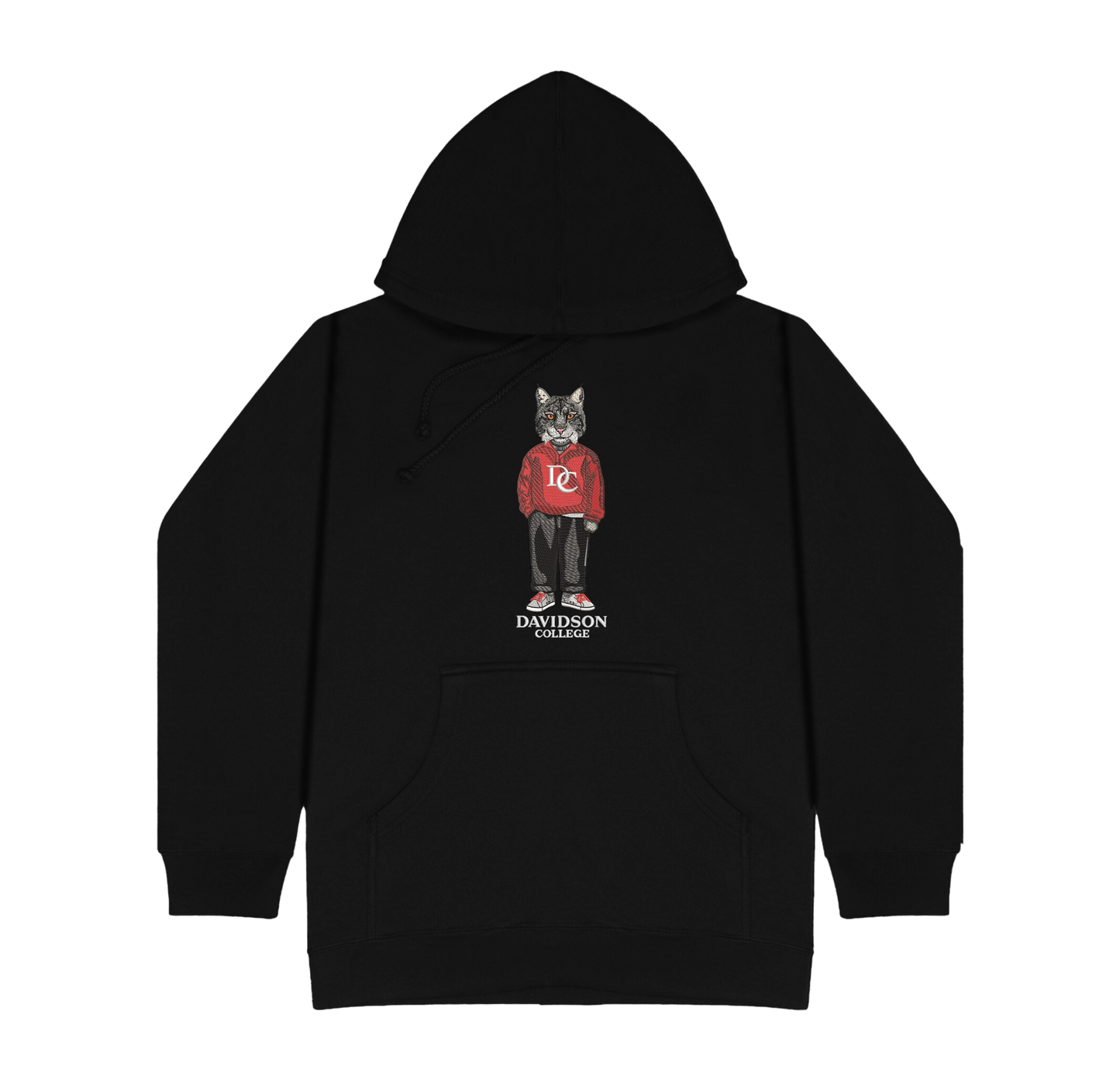 Davidson College Embroidered Hoodie