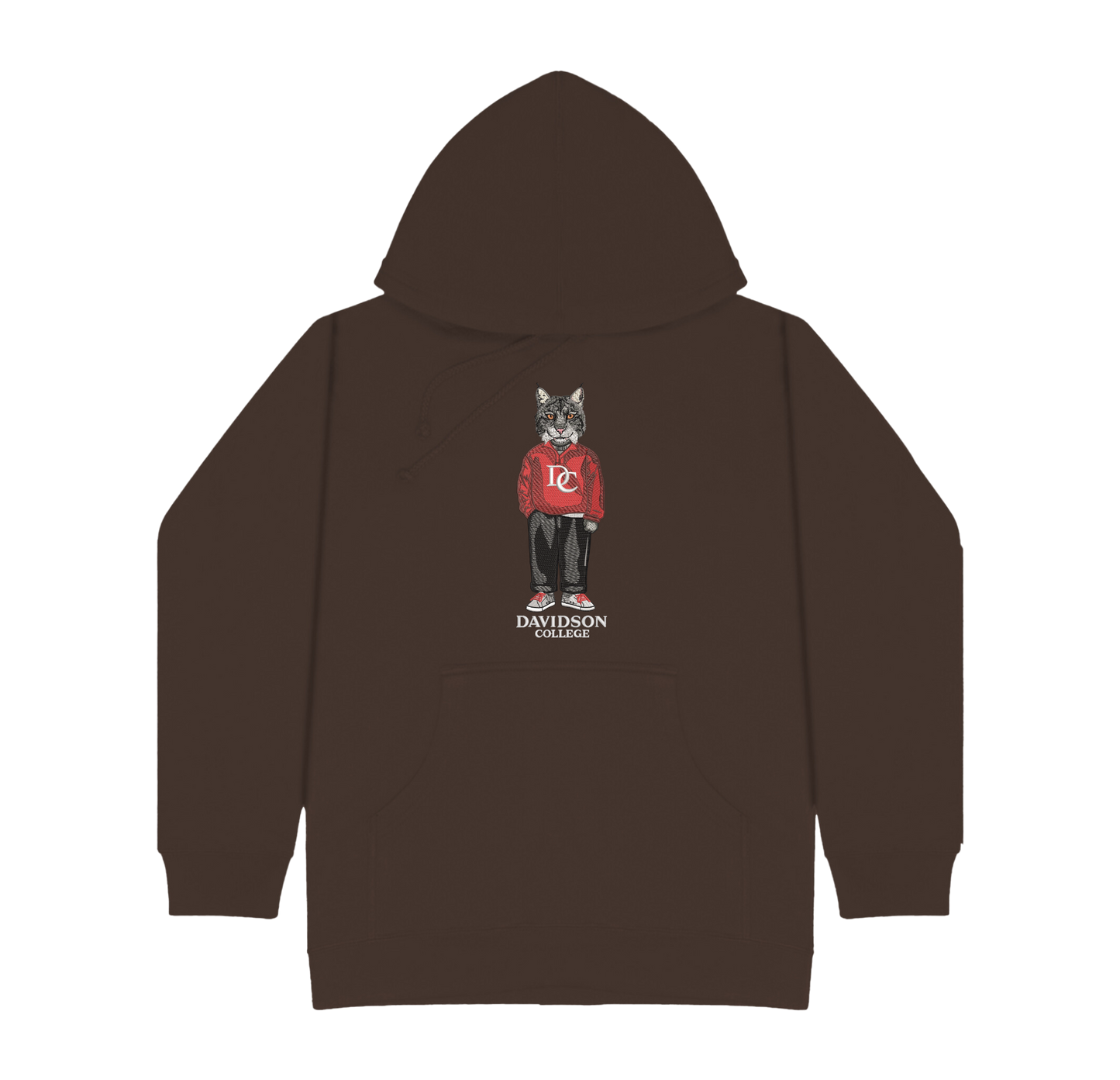 Davidson College Embroidered Hoodie