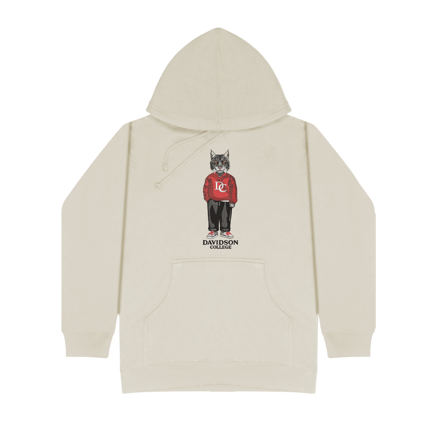 Davidson College Embroidered Hoodie