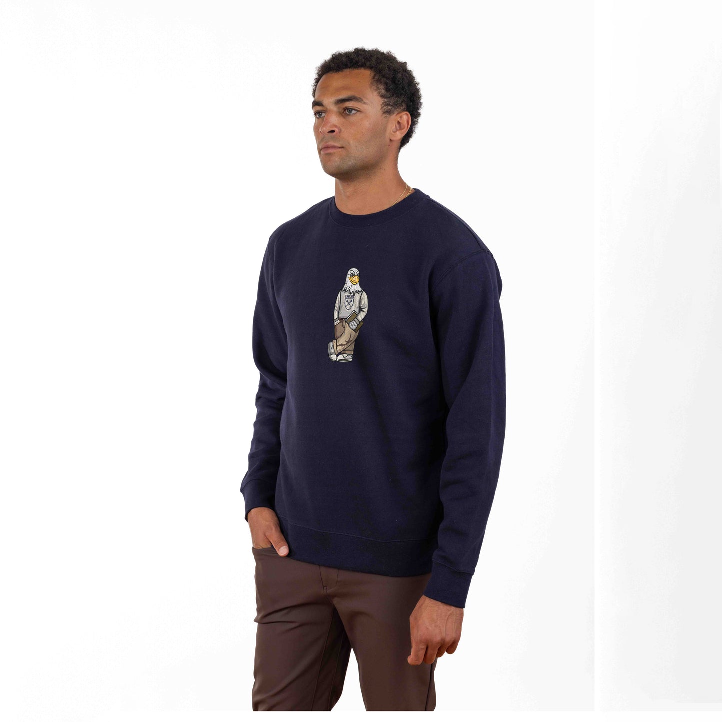 Emory University Glasses Crewneck