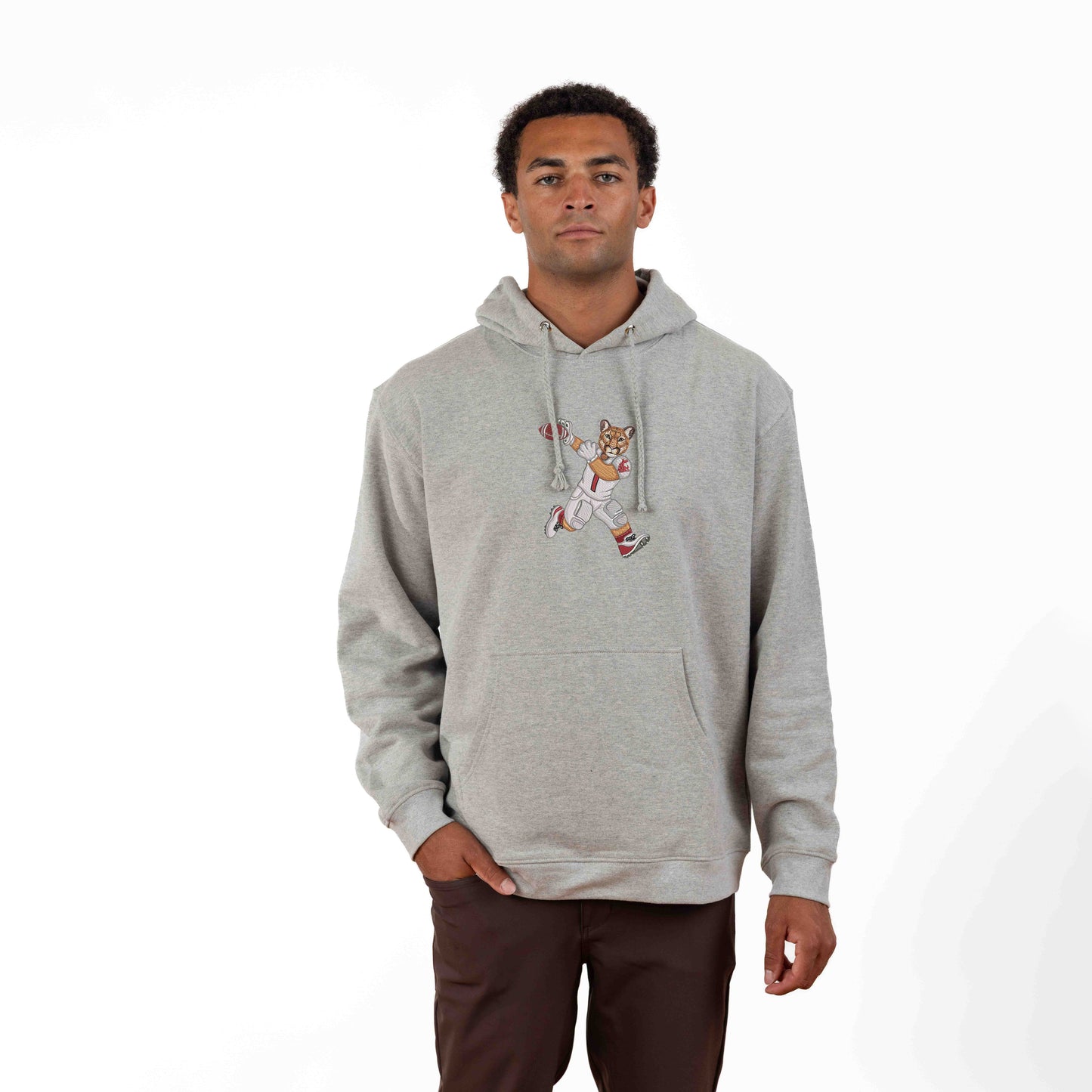 Washington State University Football Embroidered Hoodie