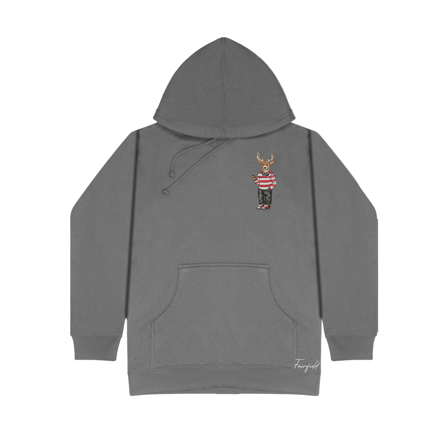 Fairfield Headphones Embroidered Hoodie