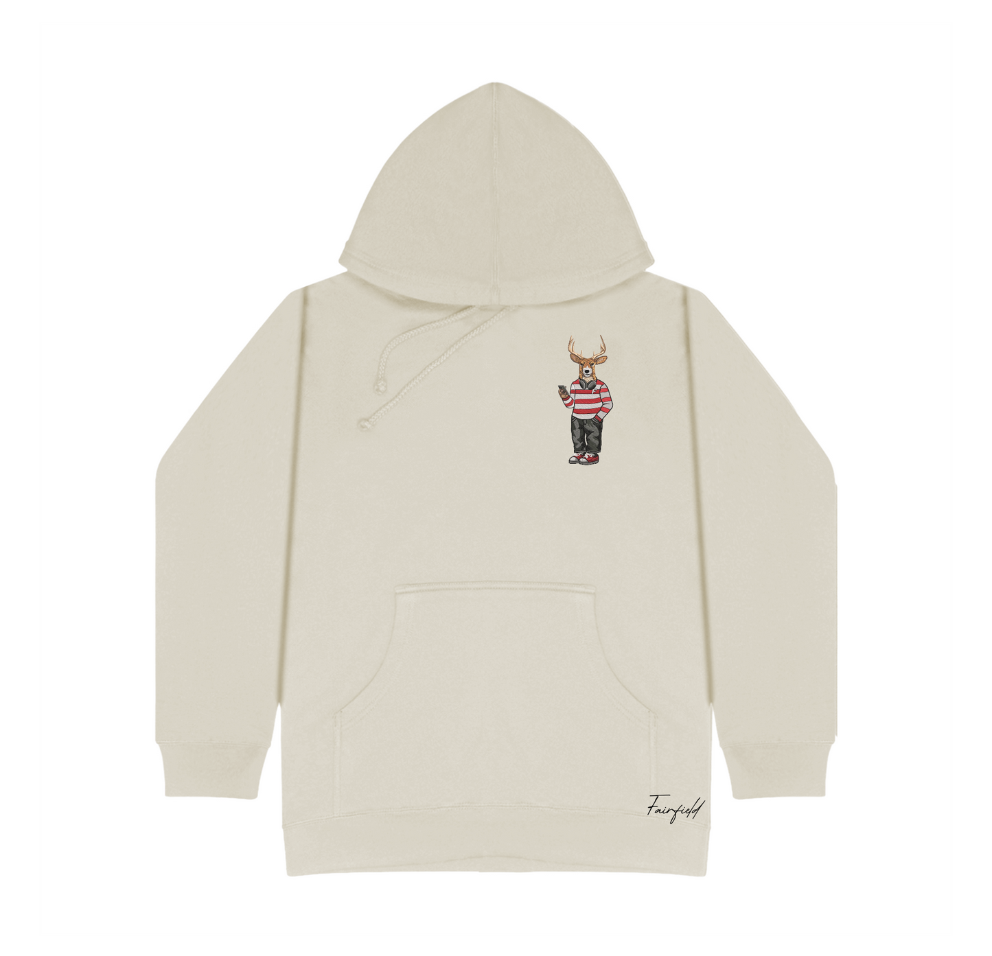 Fairfield Headphones Embroidered Hoodie