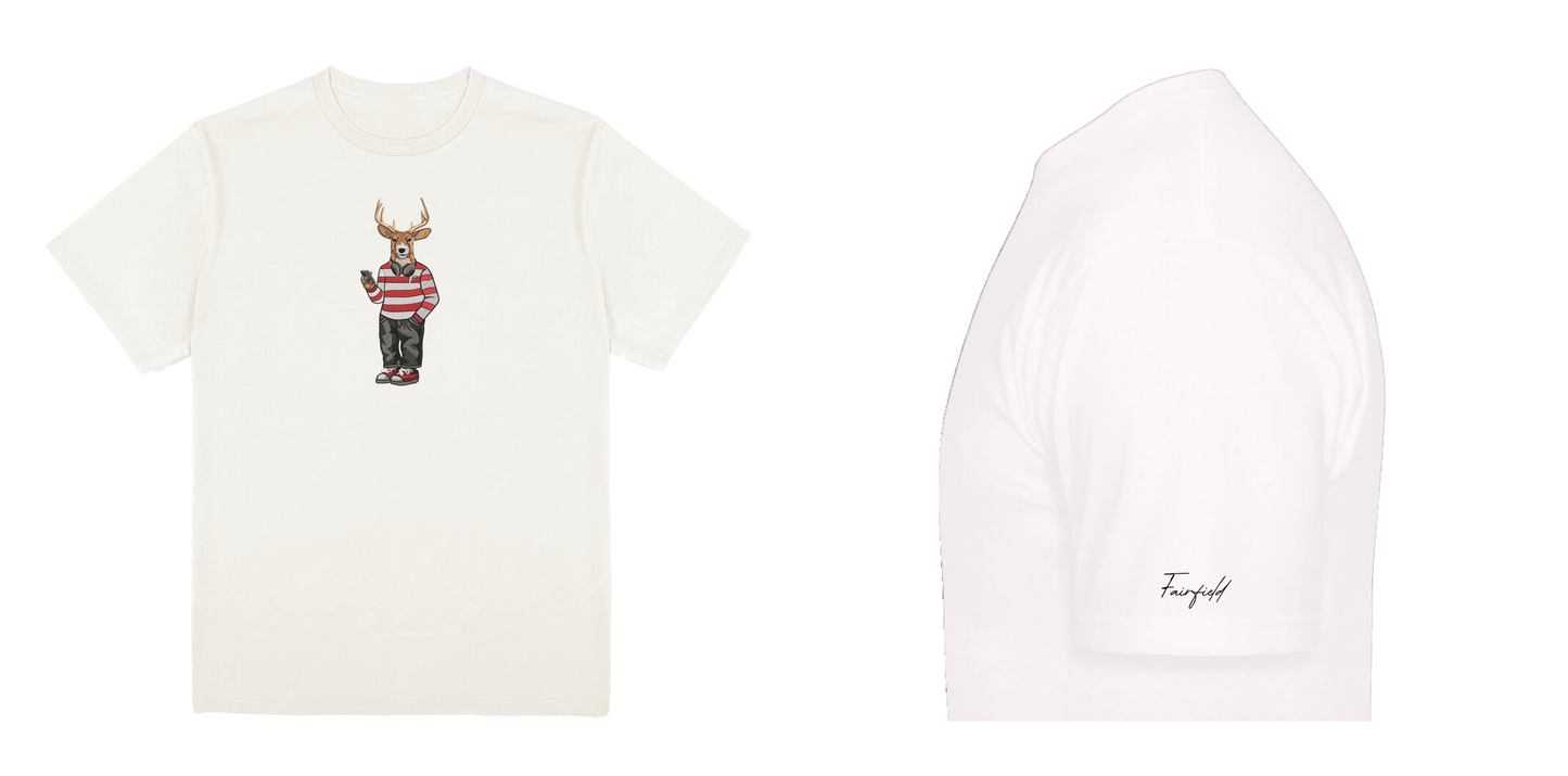 Fairfield Headphones Embroidered Tee