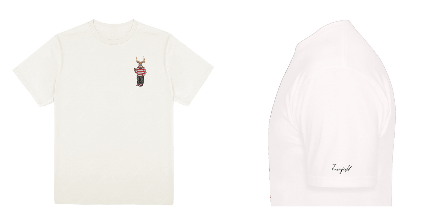 Fairfield Headphones Embroidered Tee