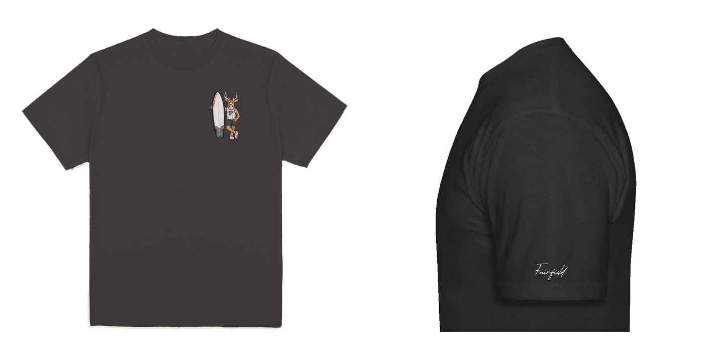 Fairfield Surfboard Embroidered Tee