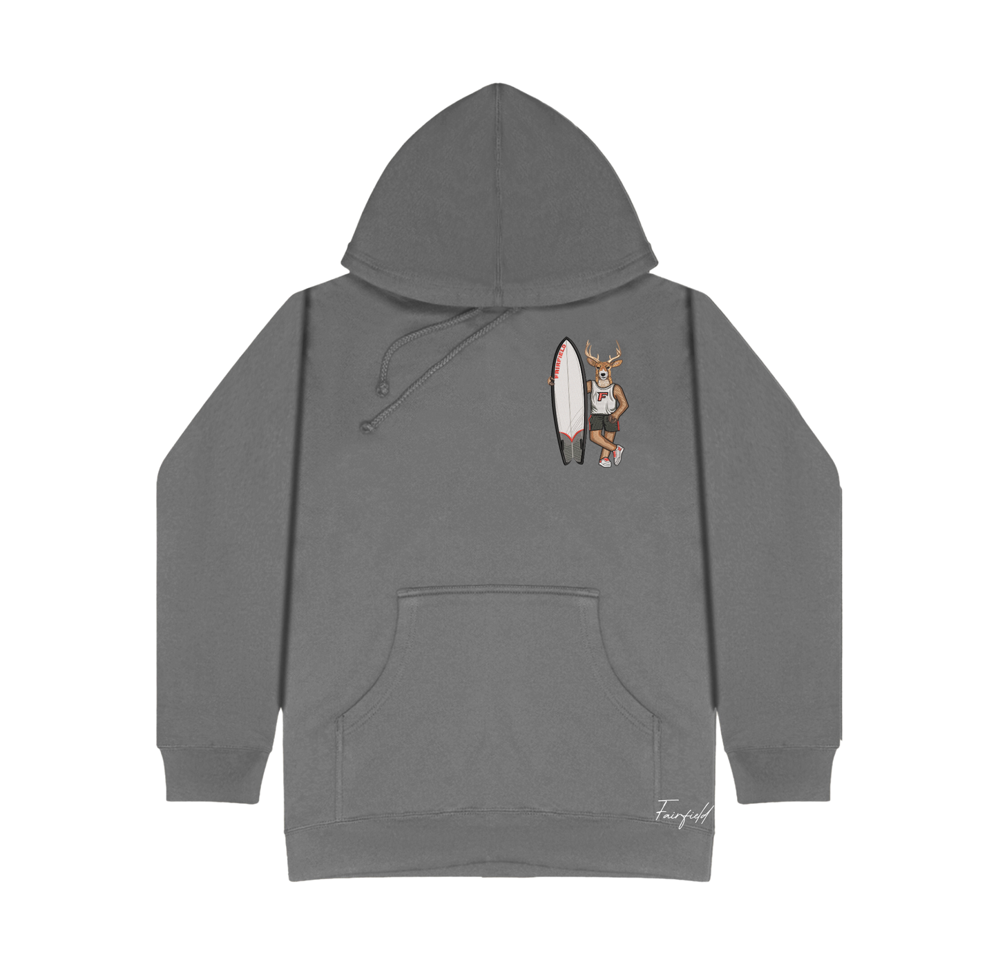 Fairfield Surfboard Embroidered Hoodie
