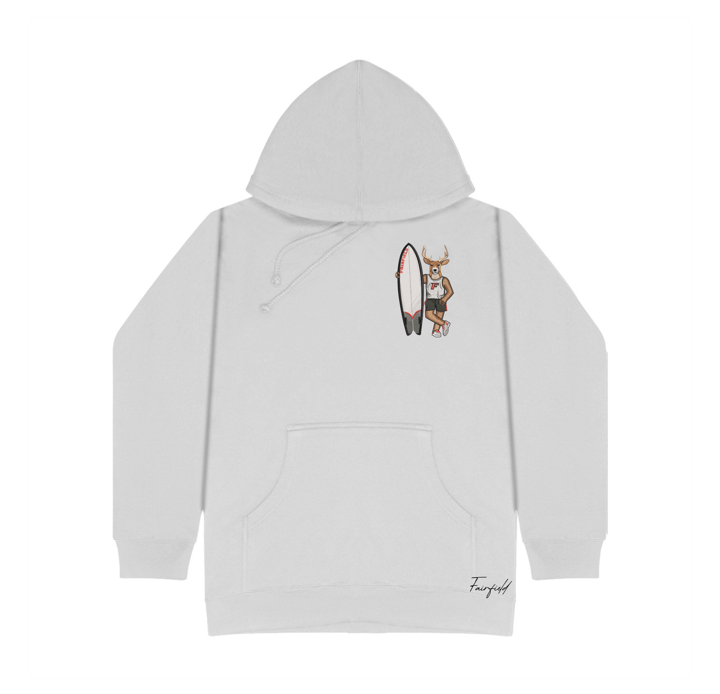 Fairfield Surfboard Embroidered Hoodie