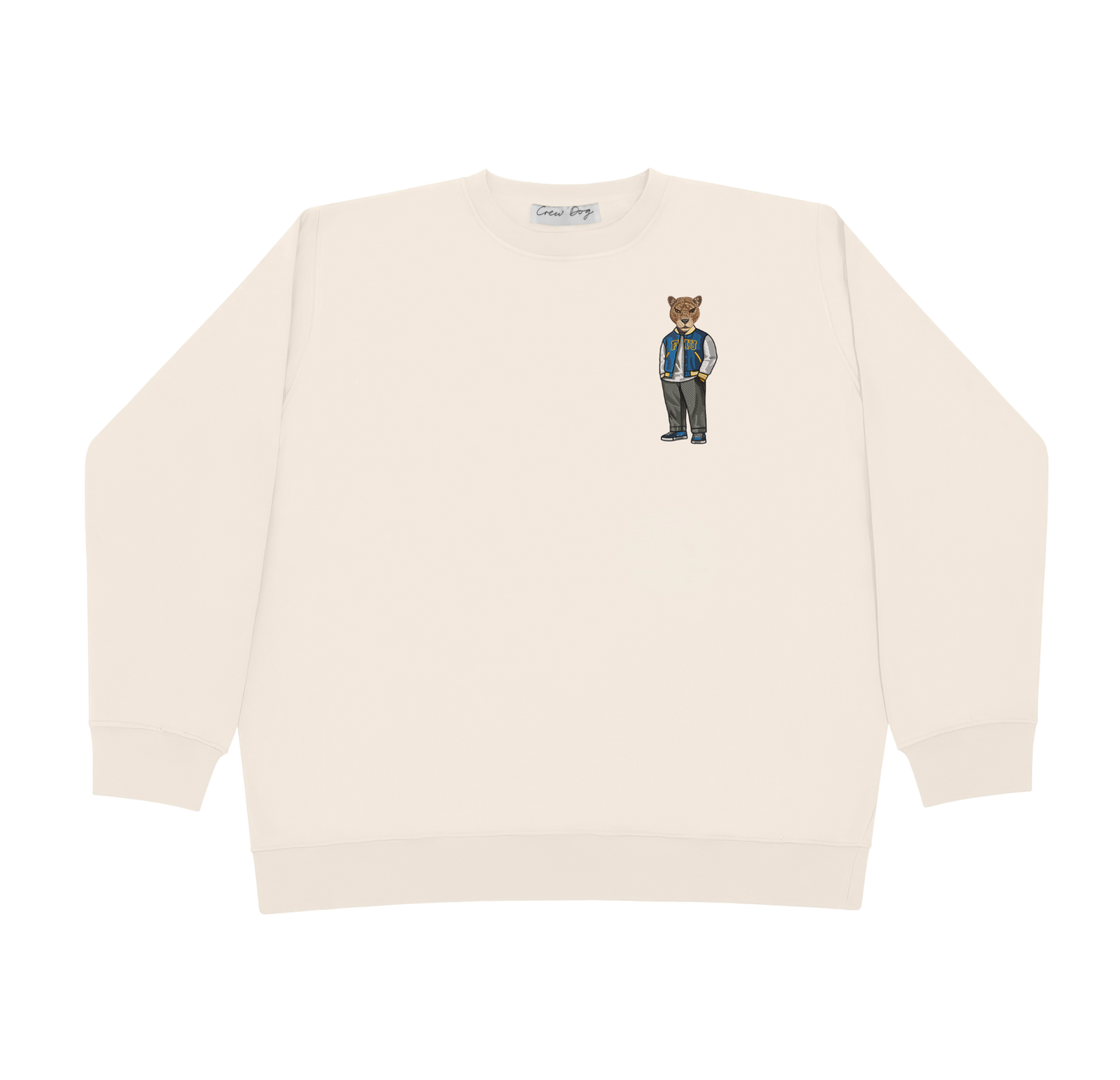 FIU Embroidered Crewneck